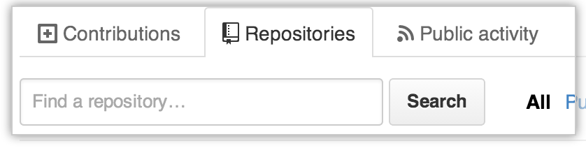 Repository tab