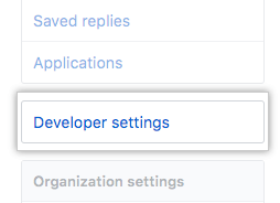 Developer settings（开发者设置）