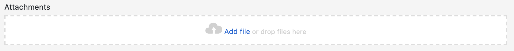 Schaltfläche „Add file“ (Datei hinzufügen)