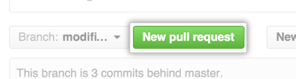Pull Request button