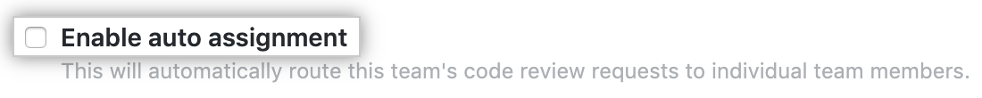 Botão da atribuição da revisão de código