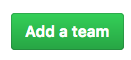 Botão Add a team (Adicionar uma equipe) na página de uma equipe